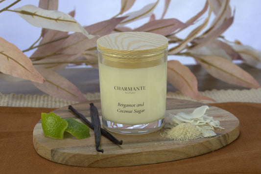 Bergamot and Coconut Sugar - Soy Wax Candle