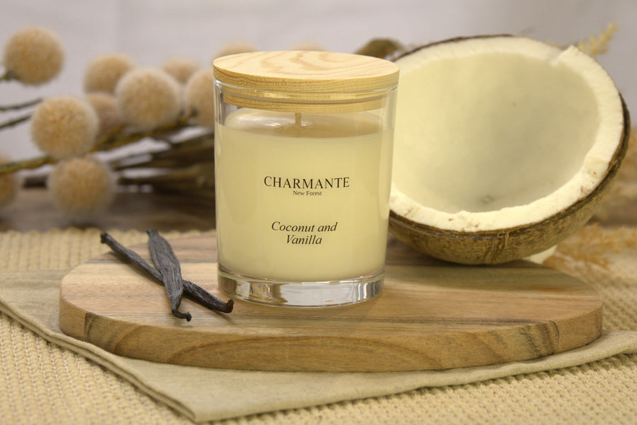 Coconut and Vanilla  - Soy Wax Candle