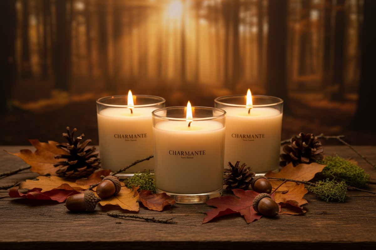 Charmante New Forest Autumn Promotional Candles