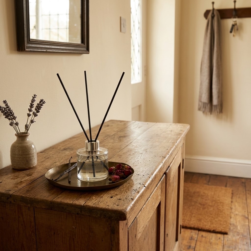 Amber Wood - Reed Diffuser